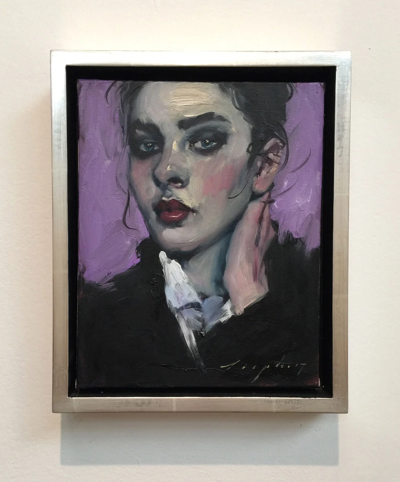 Malcolm-Liepke-Smoky-Eyes-oil-canvas-Nikola-Rukaj.jpg
