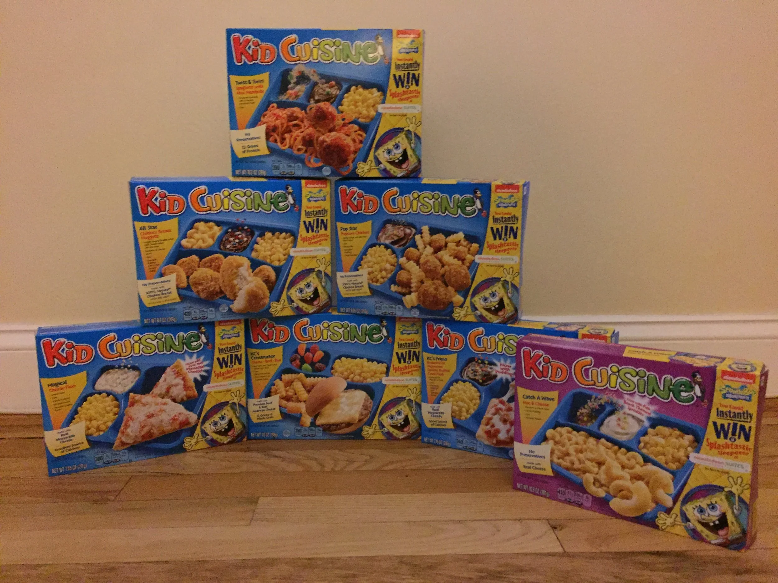 Kid Cuisine Product SKUs