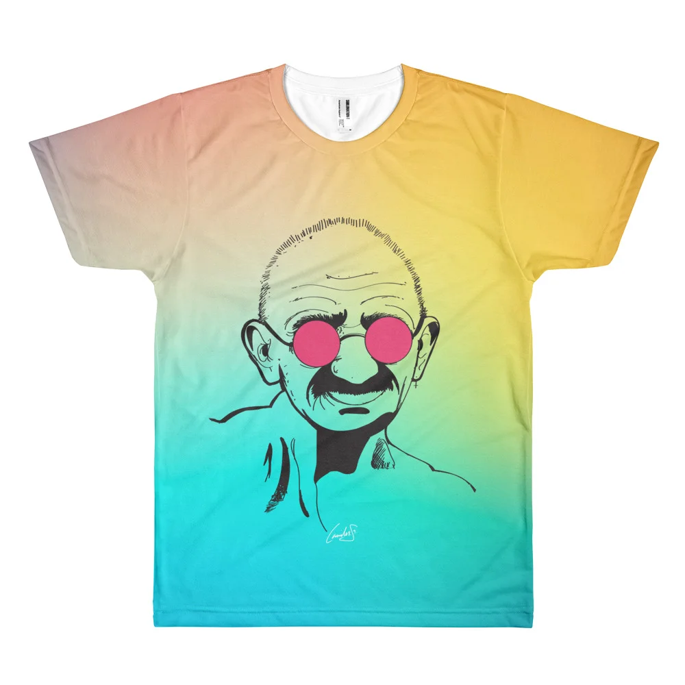Gandhi Full Print Tee