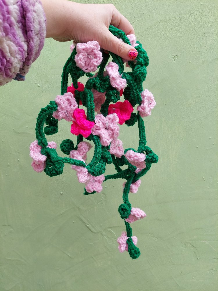 Floral Fairy Lights Crochet: Crochet pattern