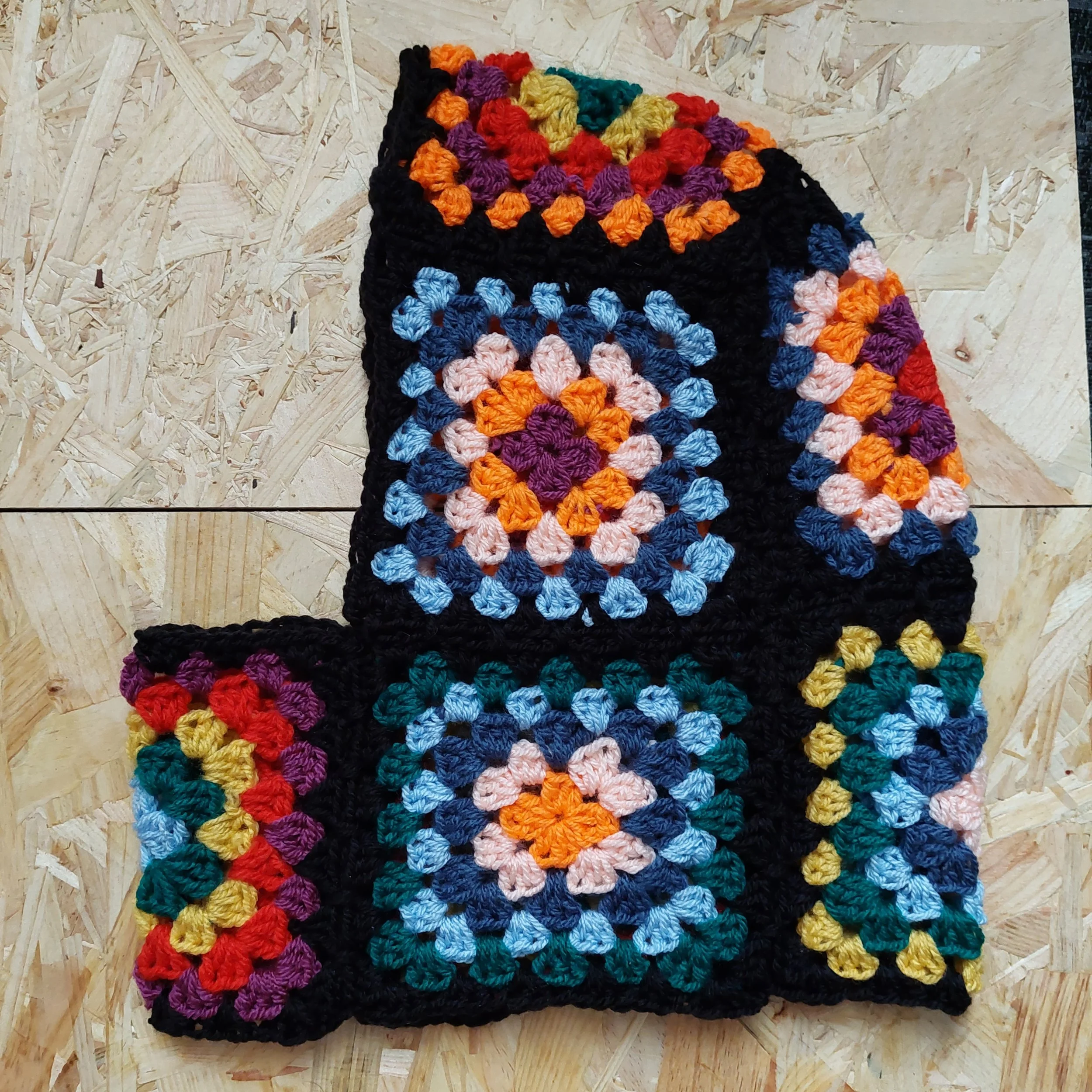 Granny Square Balaclava Scarf Pattern Granny Square Balaclava Scarf Pattern