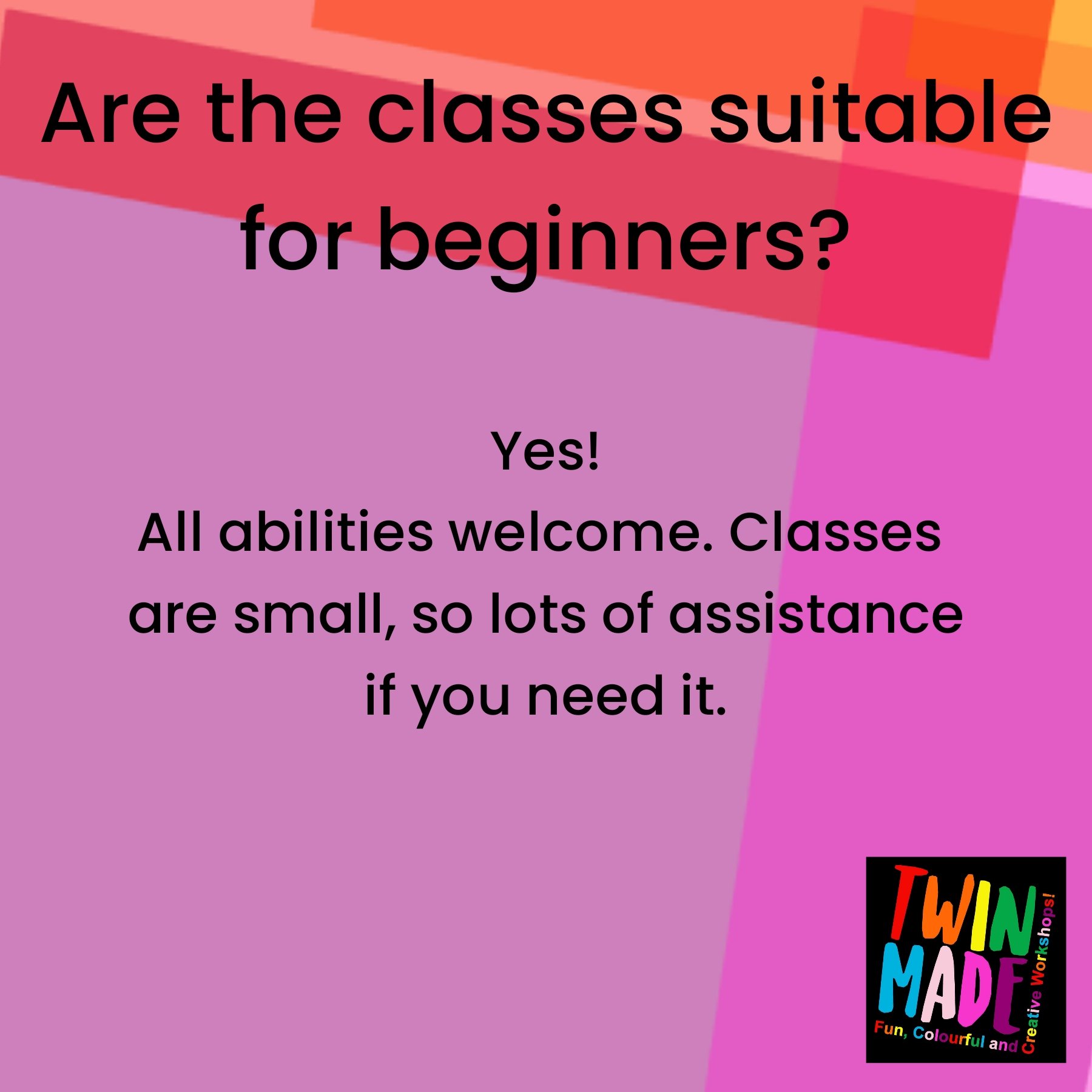 Are the classes suitable for beginners?