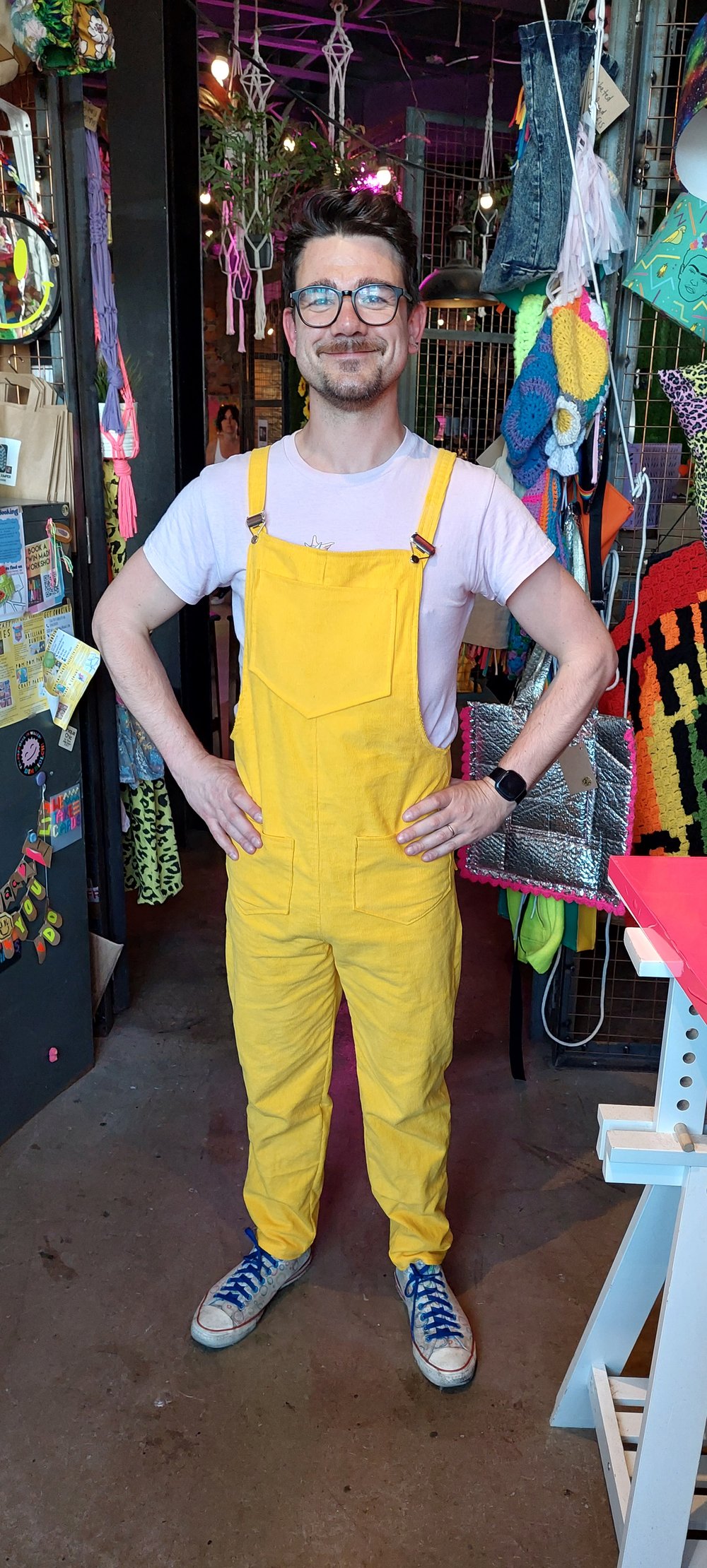 Steve and his dungarees