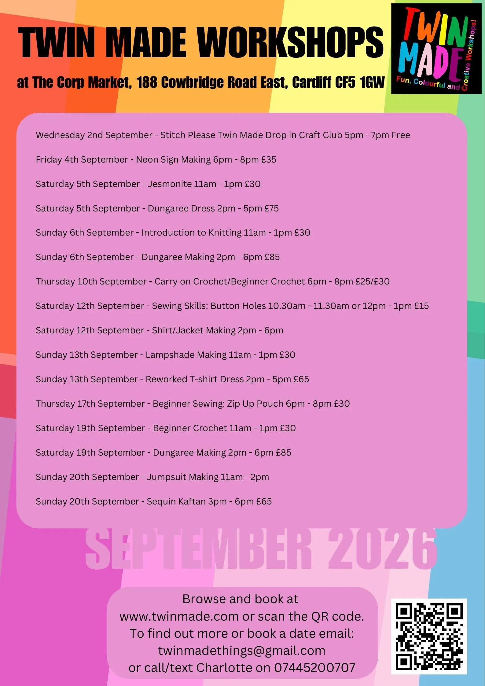 Twin Made September 2026