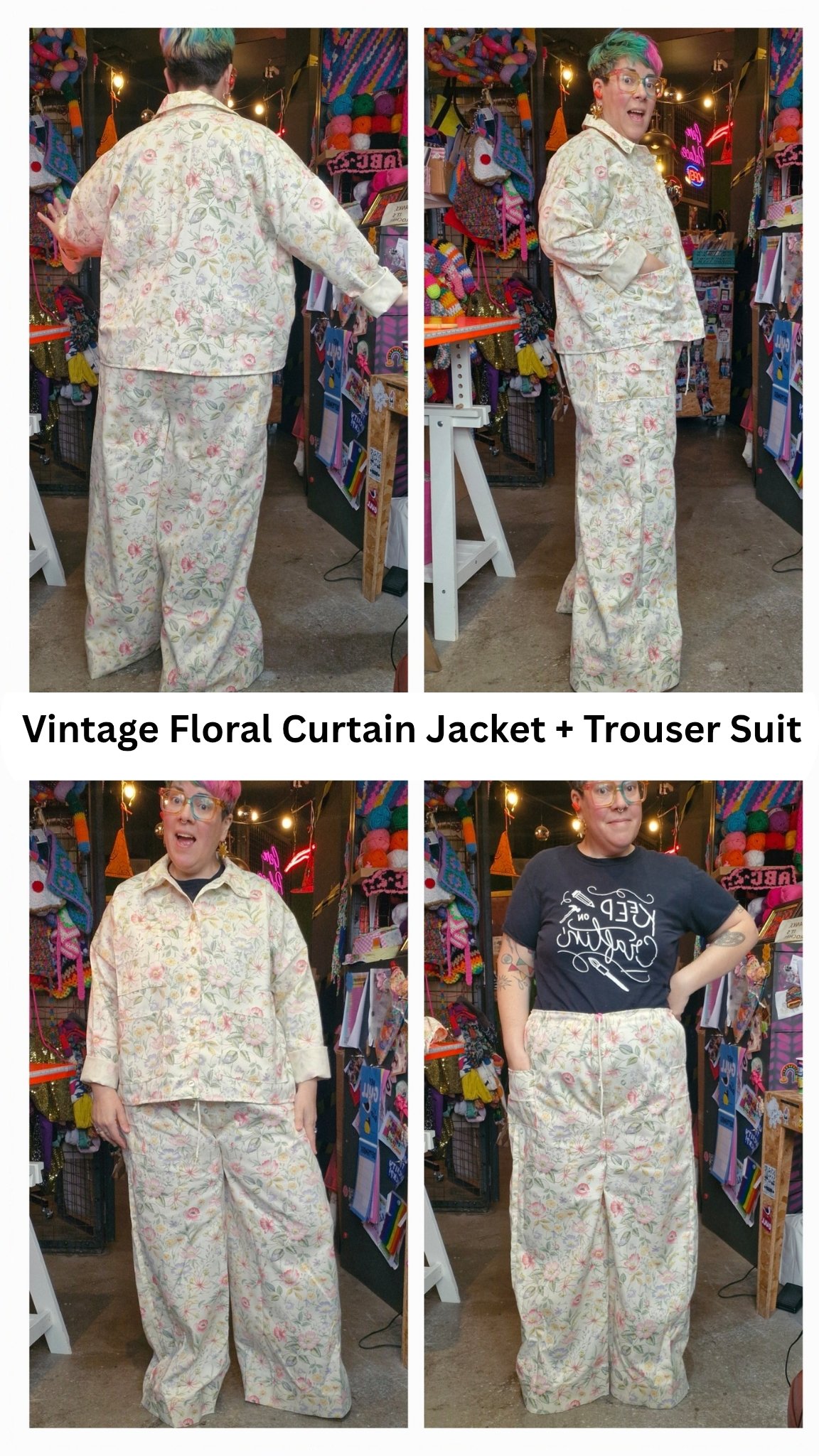 Vintage Floral Curtain Jacket + Trouser Suit.jpg