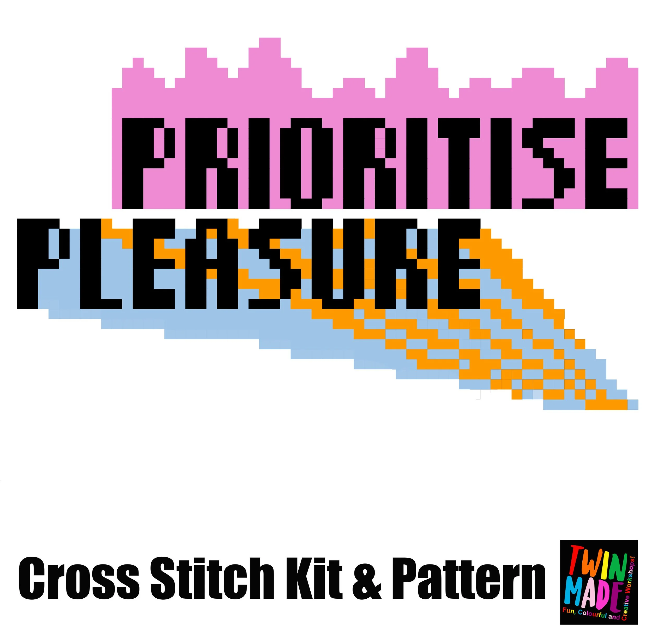 Prioritise Pleasure CROSS STITCH sticker.jpg