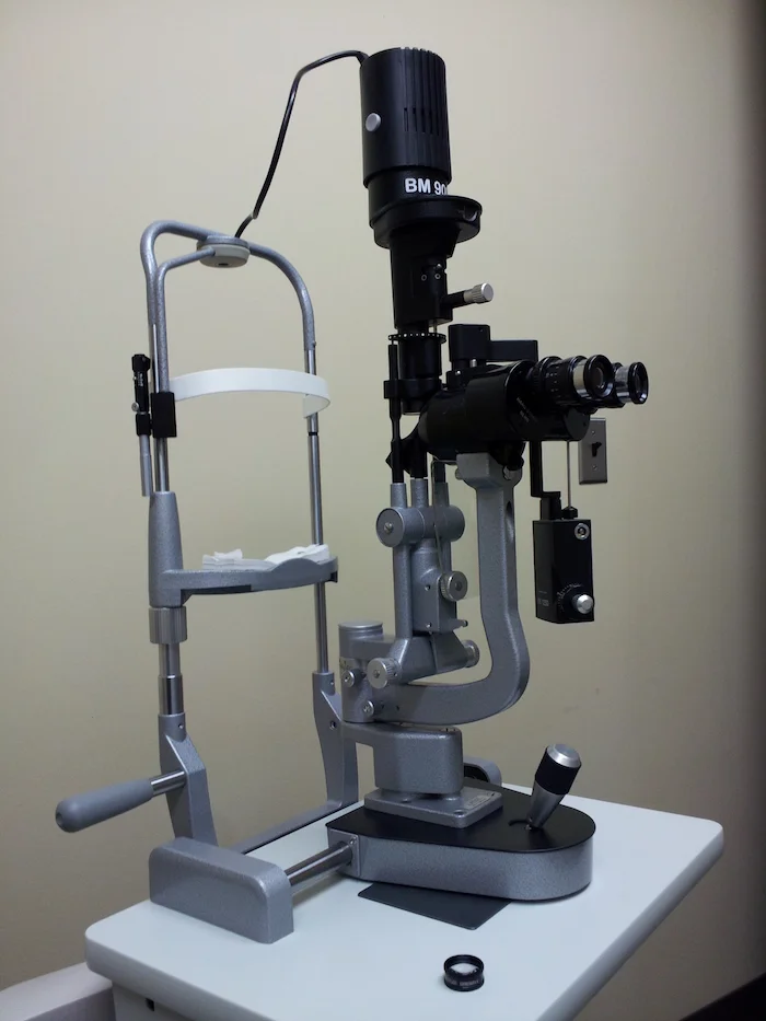 EYE HEALTH CENTER OF TROY - slit lamp exam