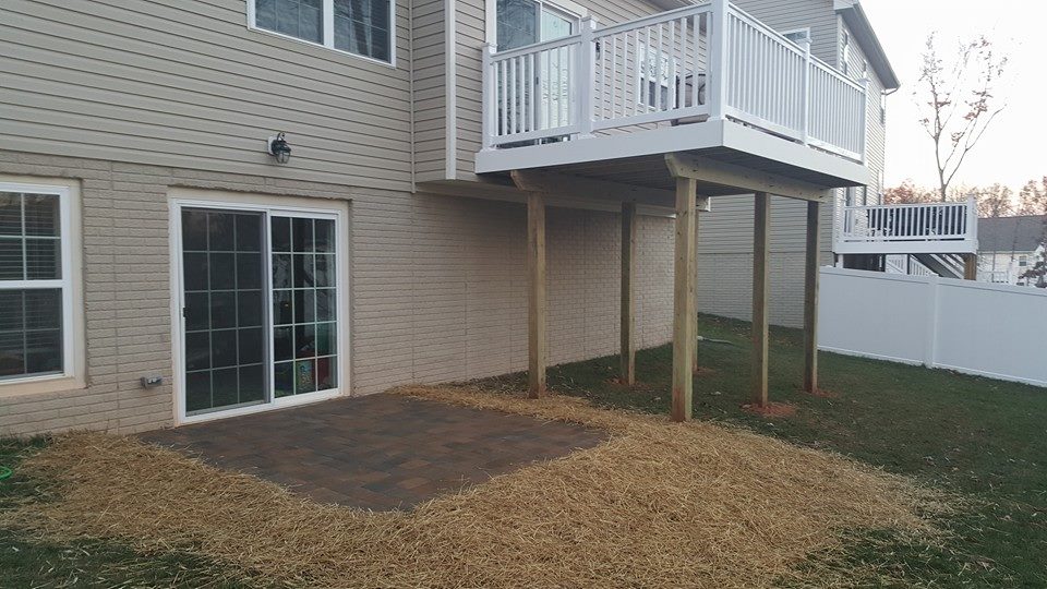 walkout basement deck ideas