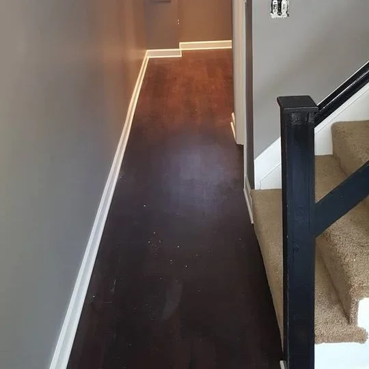 Hardwood flooring for a basement remodel
