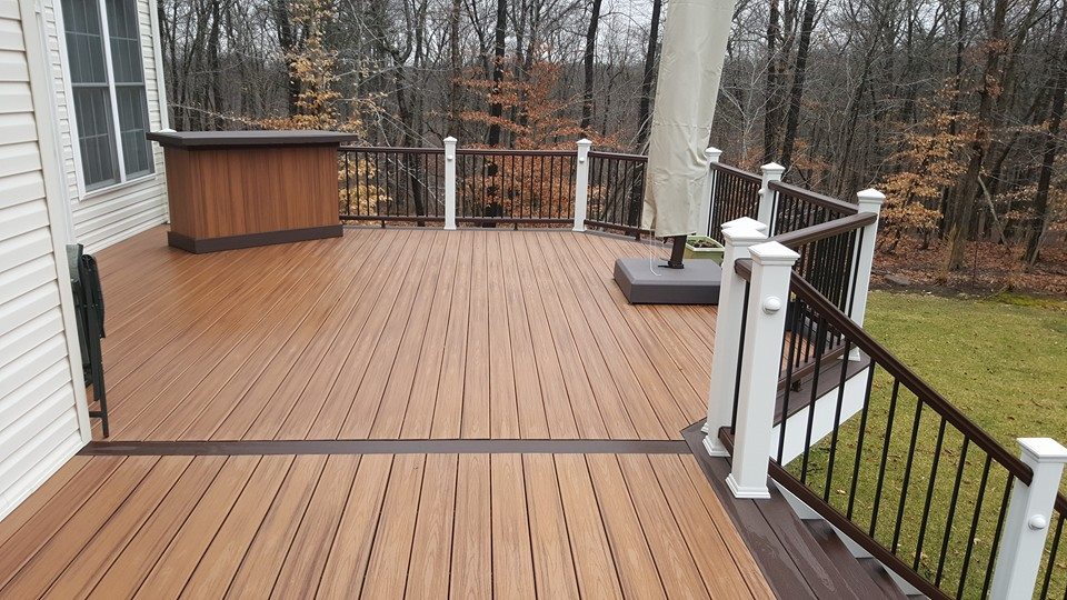 Trex decking with Timbertech Railings