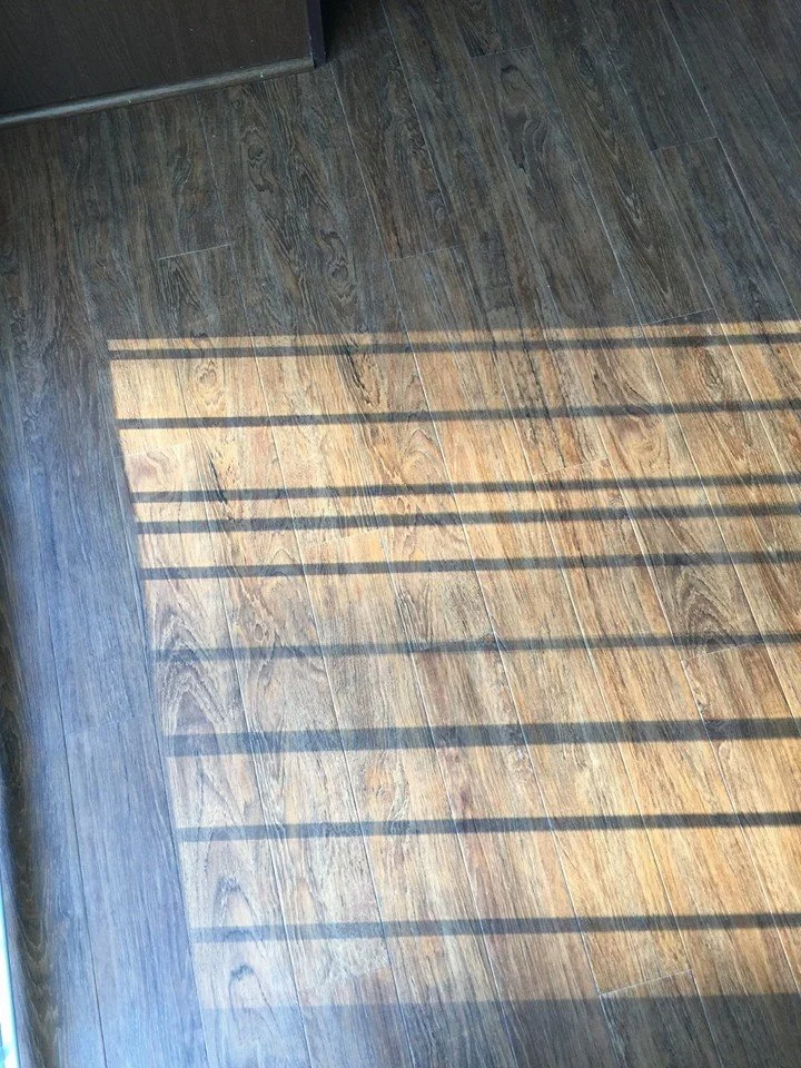 Shaw PVC flooring in wood style