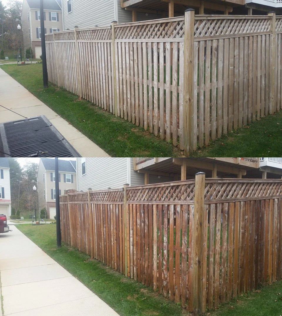 Staining a Wood Fence