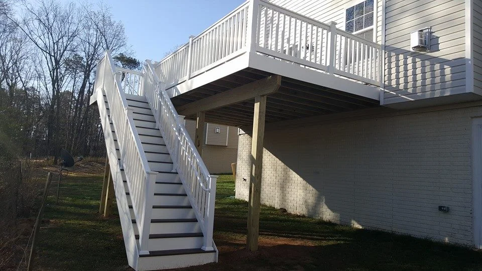 Deck with Stairs