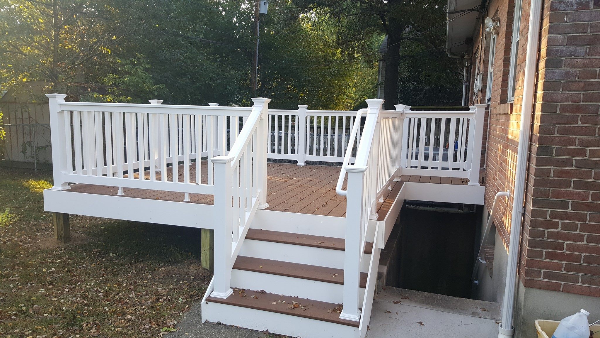 Deck with Stairs