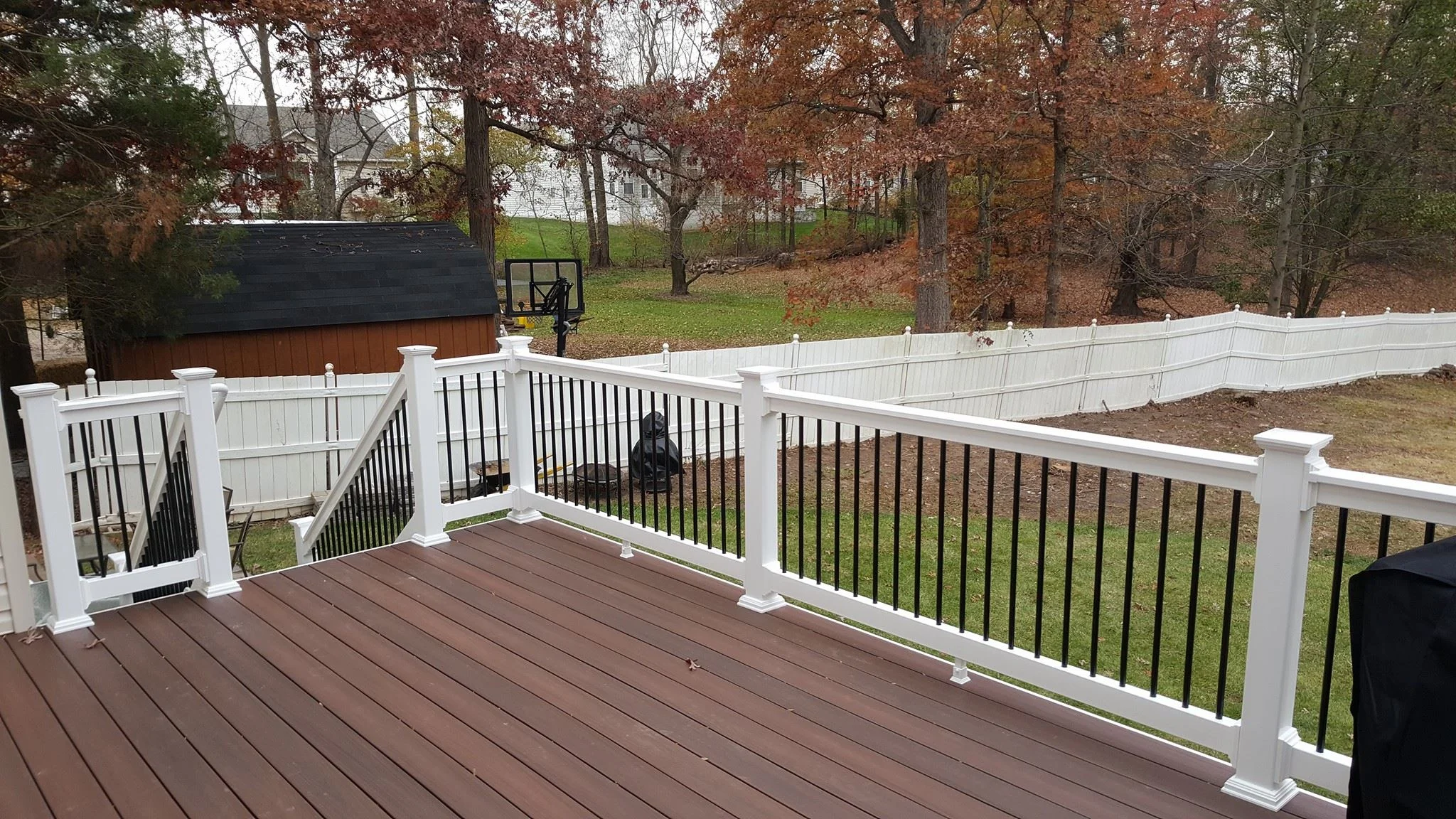 Deck with Stairs