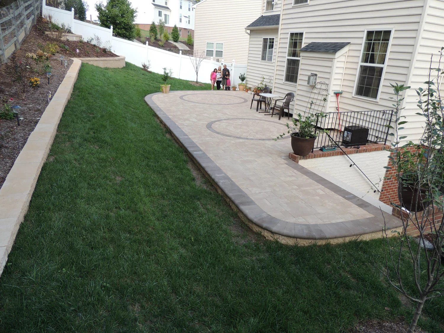 Completed Paver Patio Pictures 🦀 Maryland Decking Decks, Patios, and Fencing