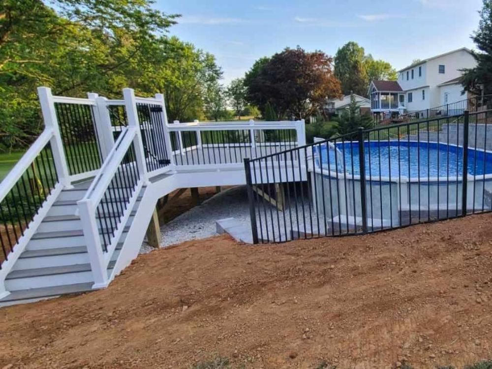 How to Building a Pool Deck Around an Above Ground Pool
