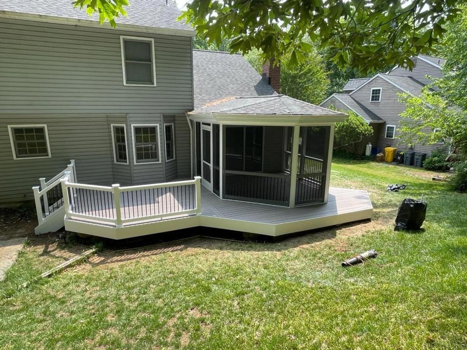 🦀 Covered and Enclosed Decks - Maryland Decking - Decks, Patios, and ...