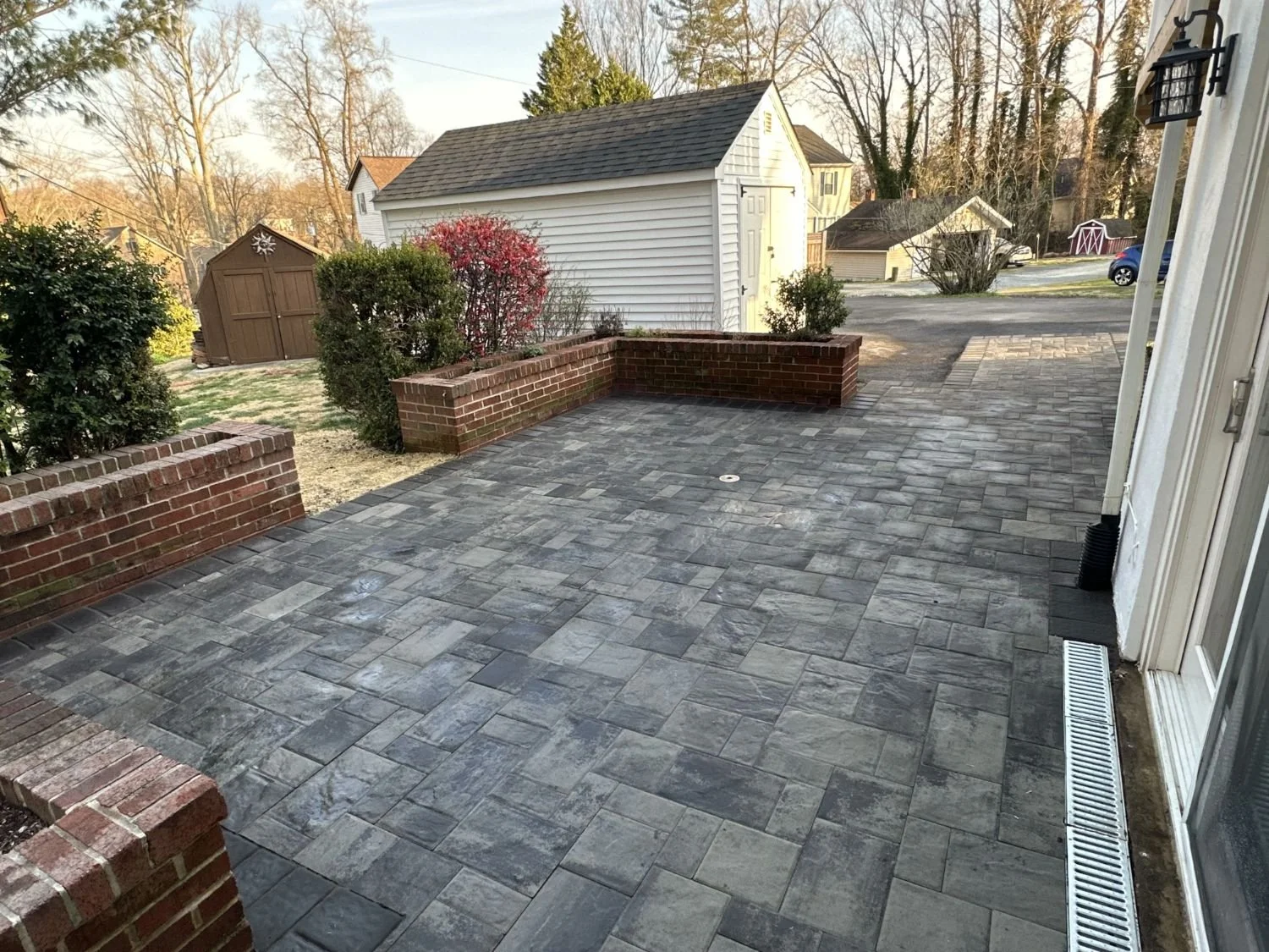 Completed Paver Patio Pictures 🦀 Maryland Decking Decks, Patios