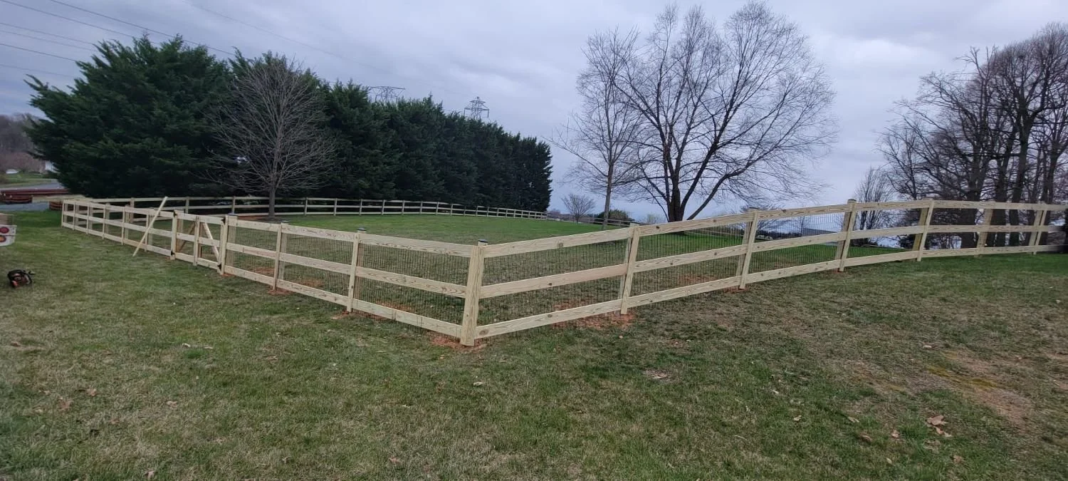Rail Rench 🦀 Split Rail / Ranch Rail Fence Pictures - Maryland Decking - Decks ...