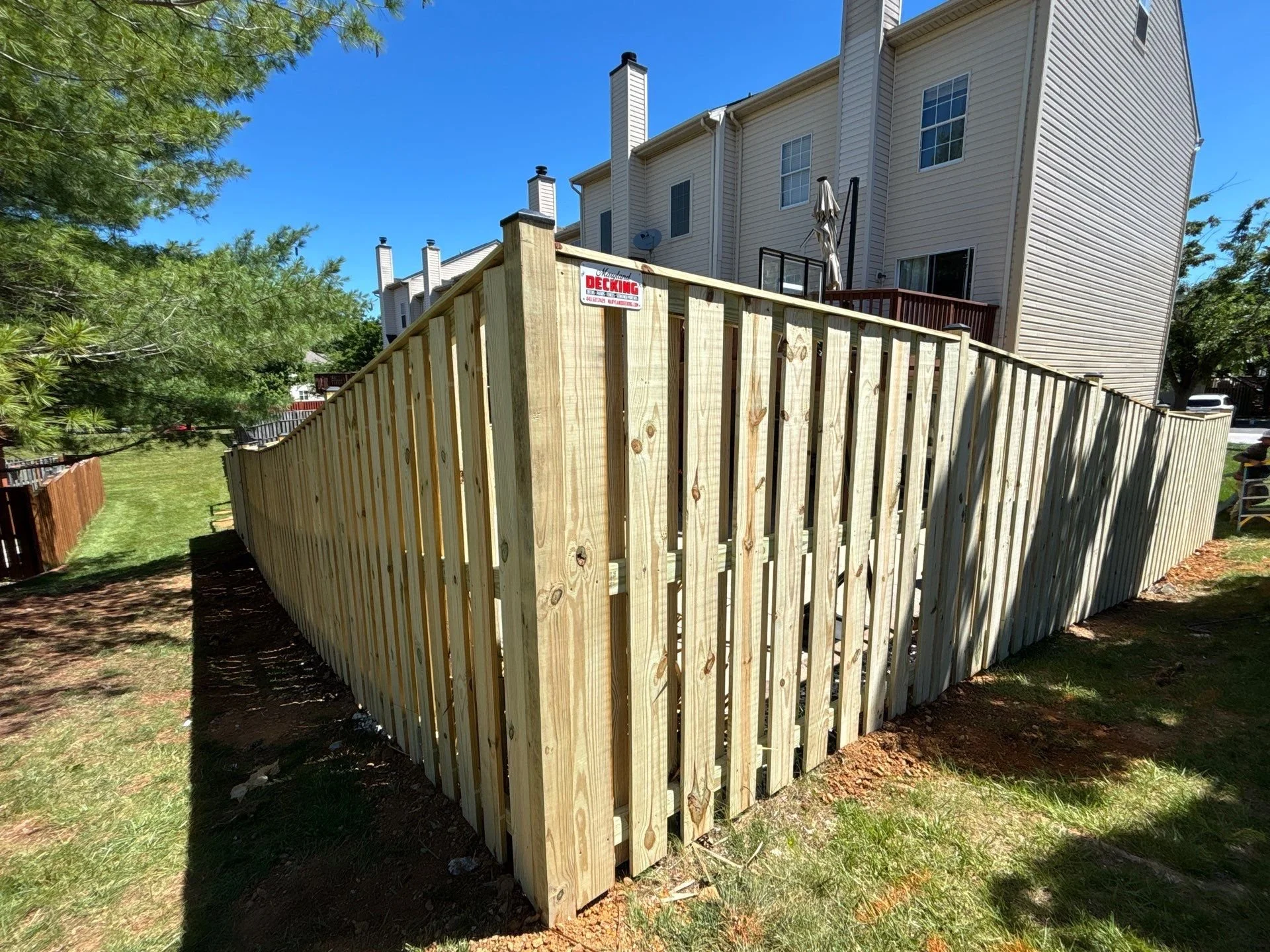 Shadowbox Fence