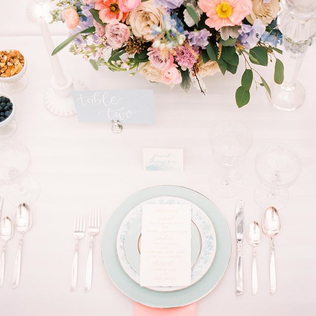 Gorgeous is our game.
.
.
.
Planning &amp; Concept: @cloverkatherine
Photography: @kristinlavoiephoto
Videography: @rcawth
Design, Floral &amp; Calligraphy: @veileventdesign
Tablescape Rentals: @gathervintagetables
Chairs &amp; Linens: @classicparty
