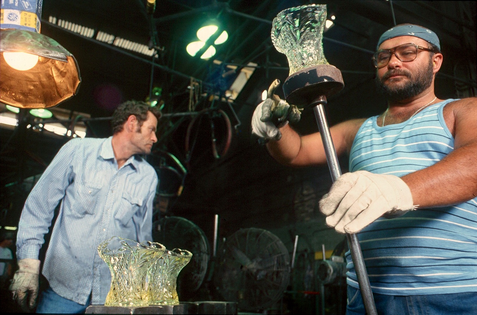  Industrial photography, L.E. Smith Glass, Mt. Pleasant PA 