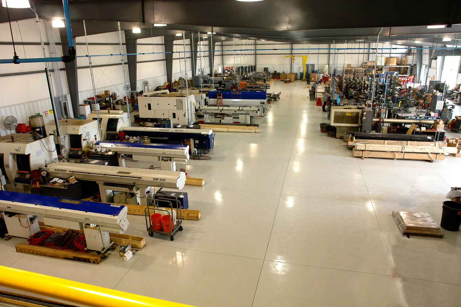 "Cleanest Machine Shop, Ever"