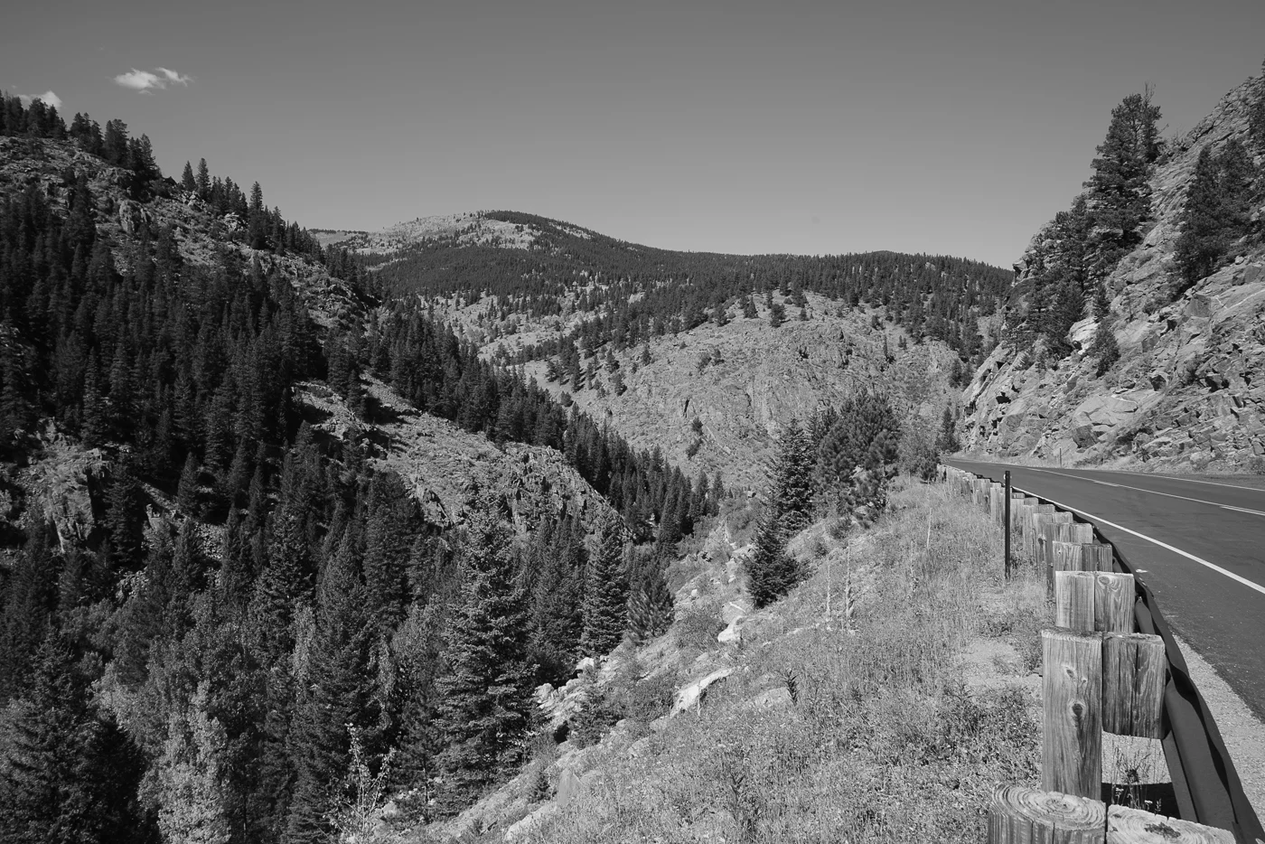 Mount Evans, Colorado - b&amp;w 