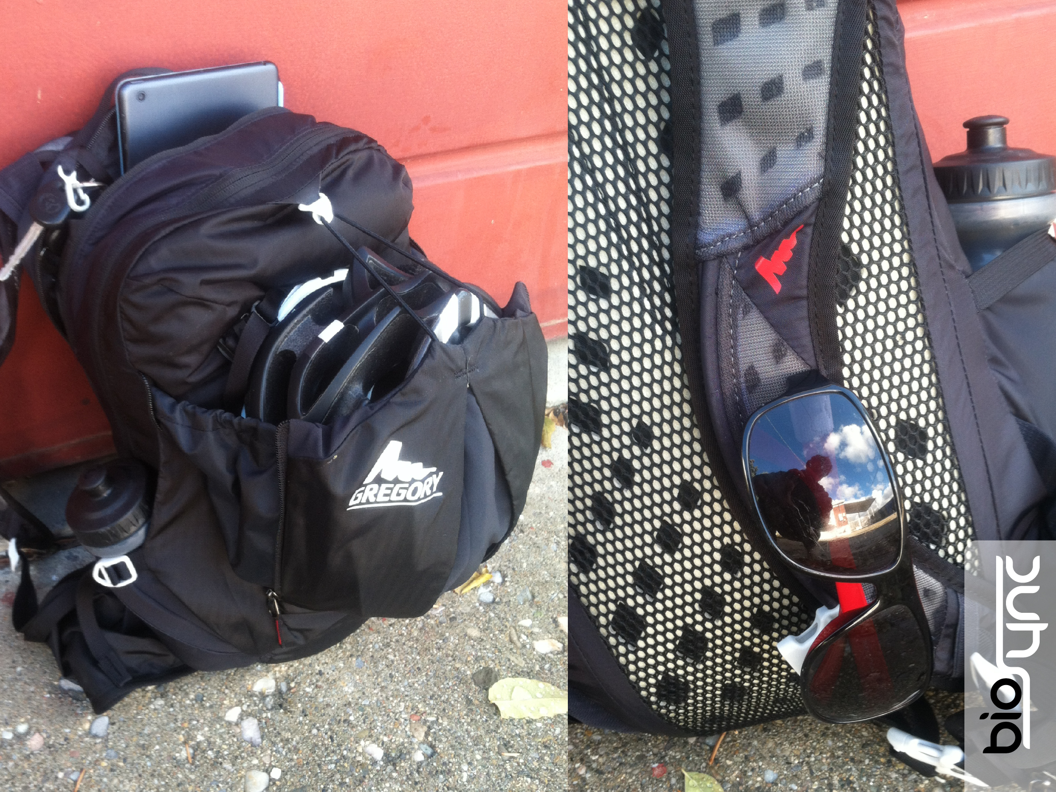 ...with overwhelmingly convenient storage options for anything a user might need throughout an activity