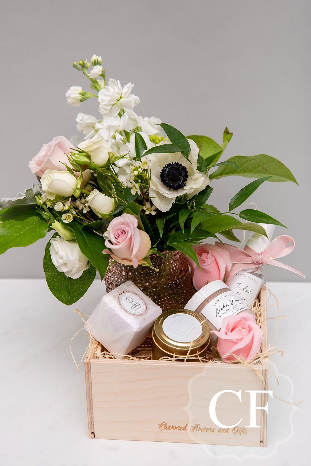 The Pretty in Pink Mini Bundle — Charmed Flowers Waterloo Florist