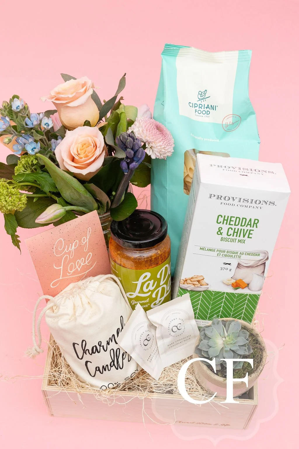 The High Tea Bundle — Charmed Flowers Waterloo Florist Buy Flowers