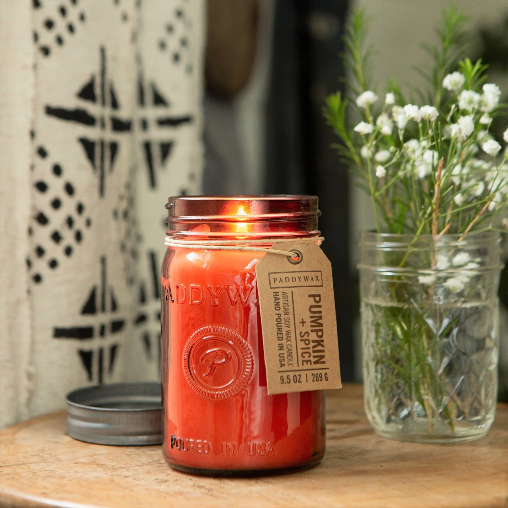 Pumpkin Spice Candle large