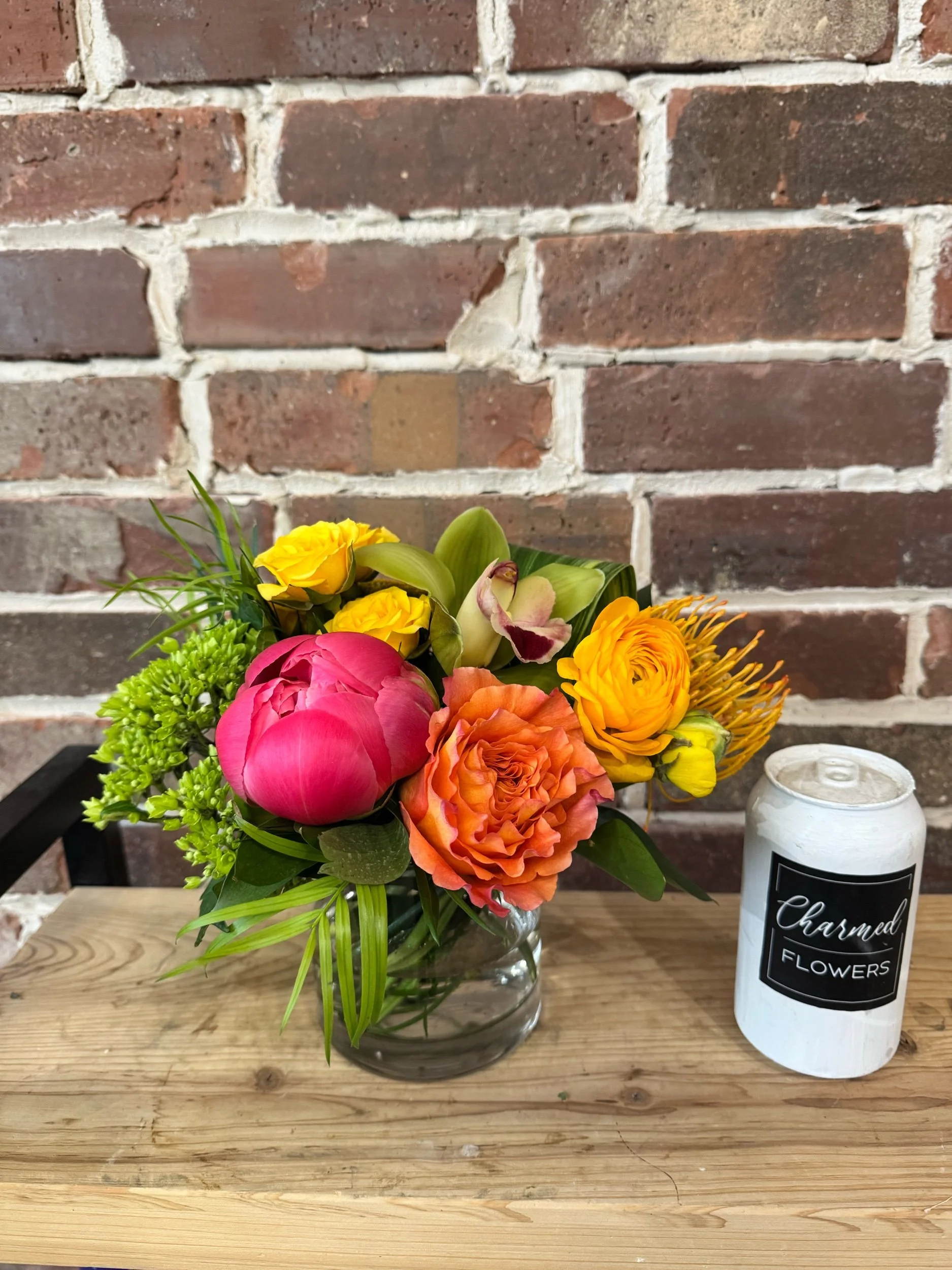 The Citrus Garden, bright, bold, and colourful. Tropical spring feel!