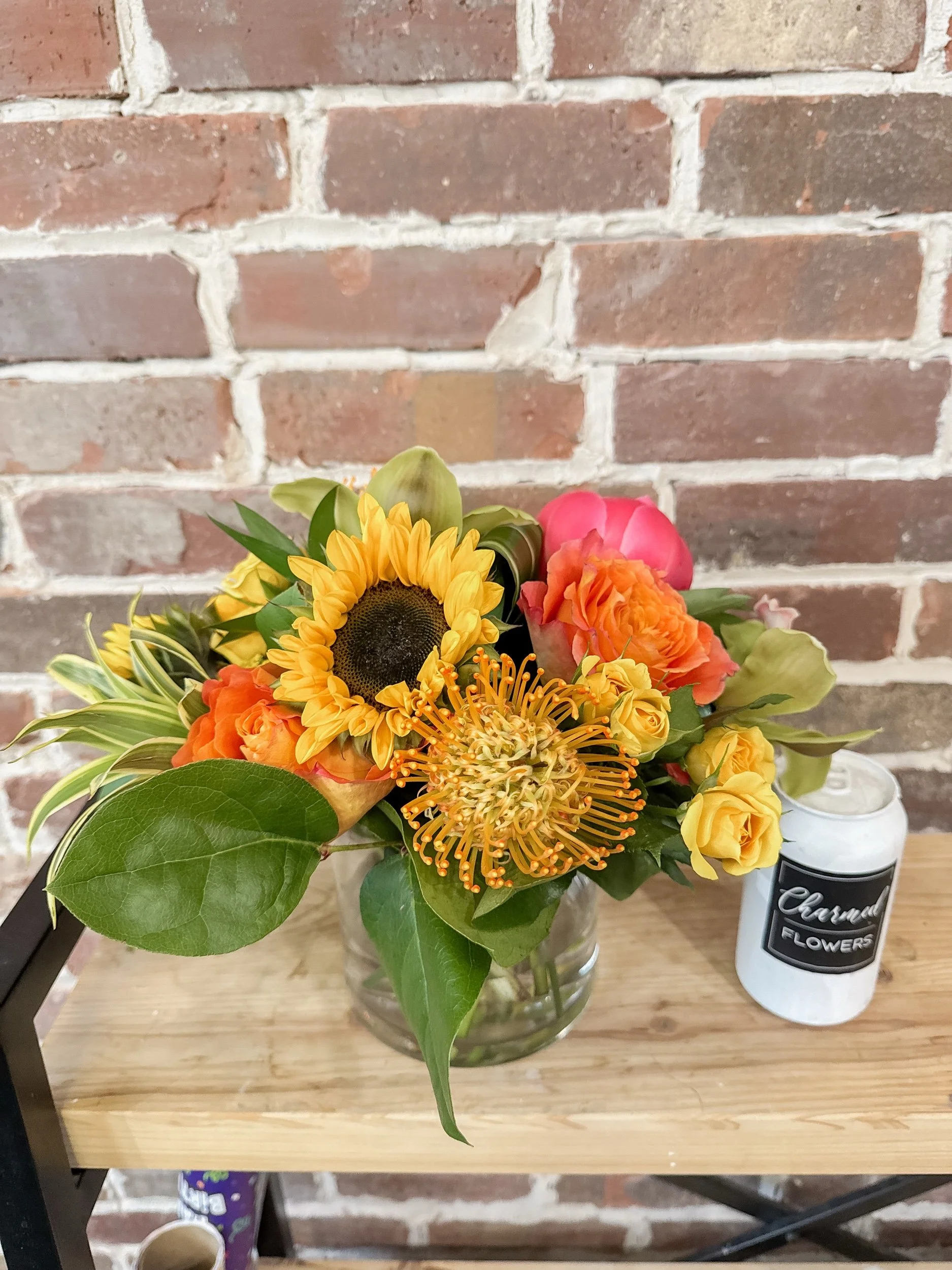 The Citrus Garden, bright, bold, and colourful. Tropical spring feel!