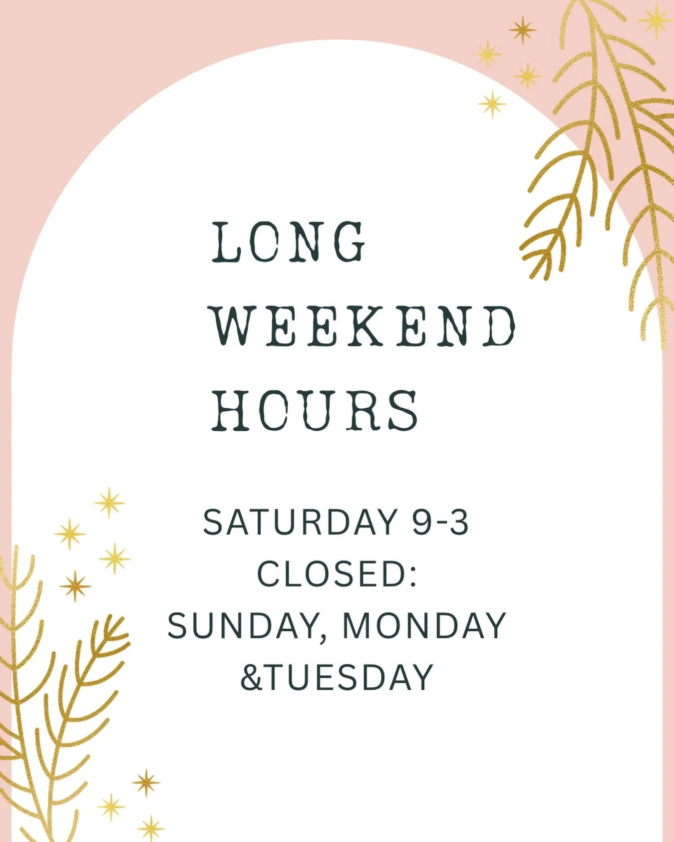 We are taking an extra day this long weekend! Thank you for another amazing Mother&rsquo;s Day 💕 We need some rest 😅