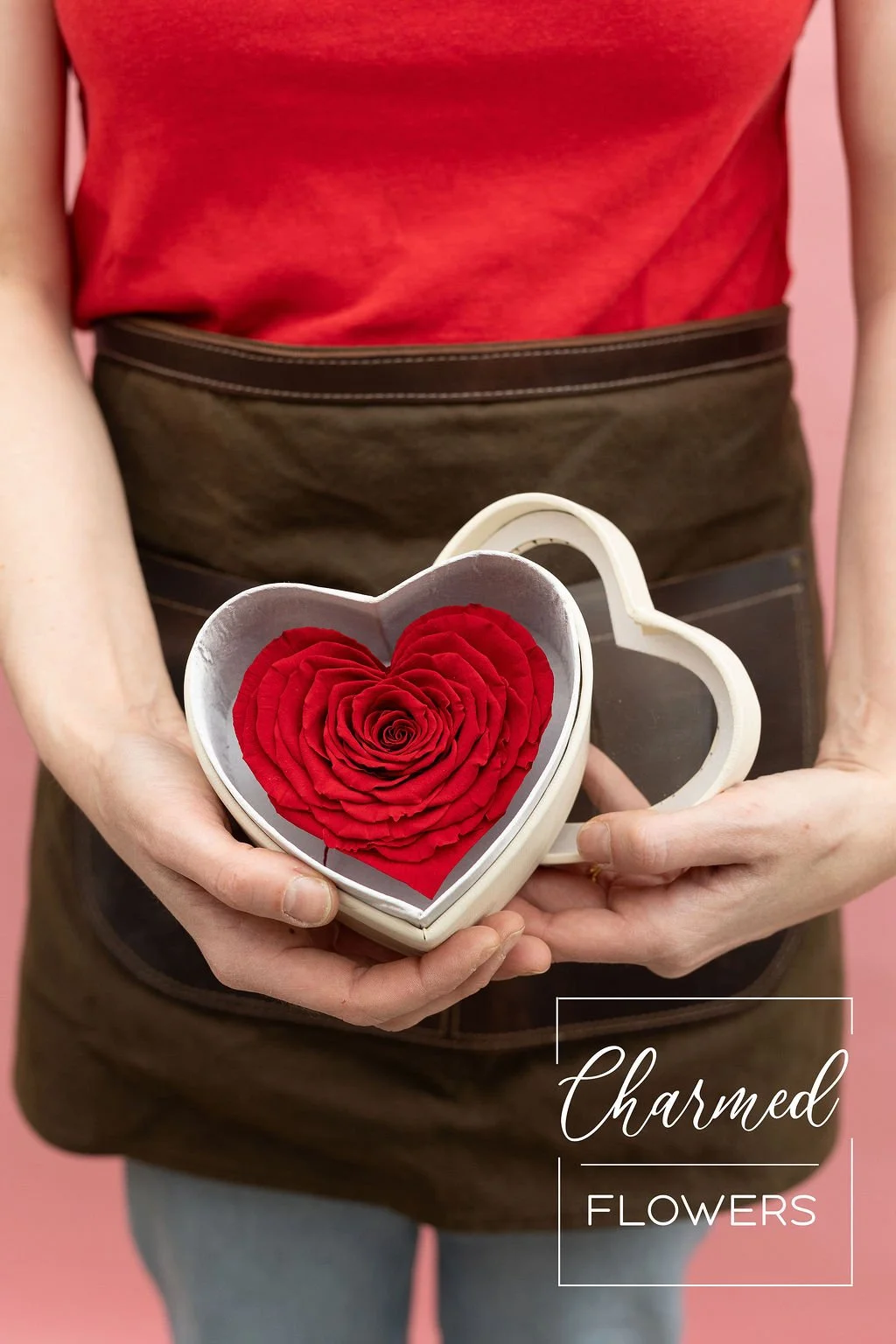 Heart Shaped Enduring Love Roses