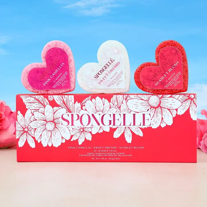 Spongelle Body Wash Infused Hearts