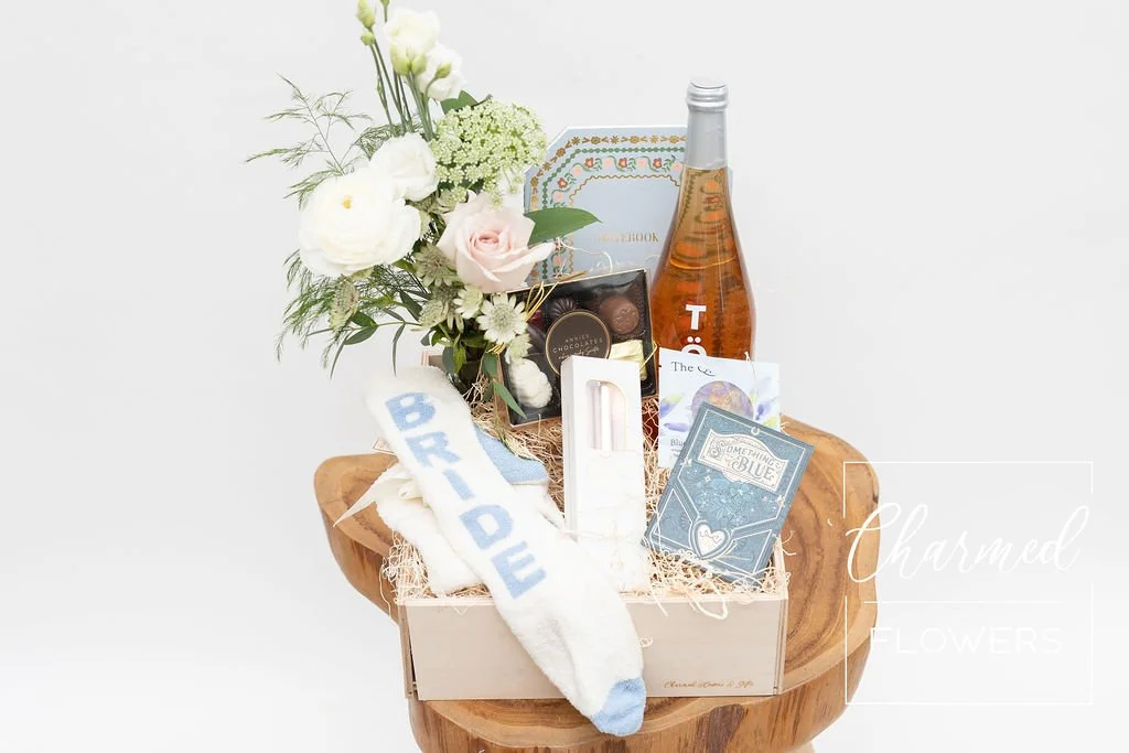 engagement gift basket