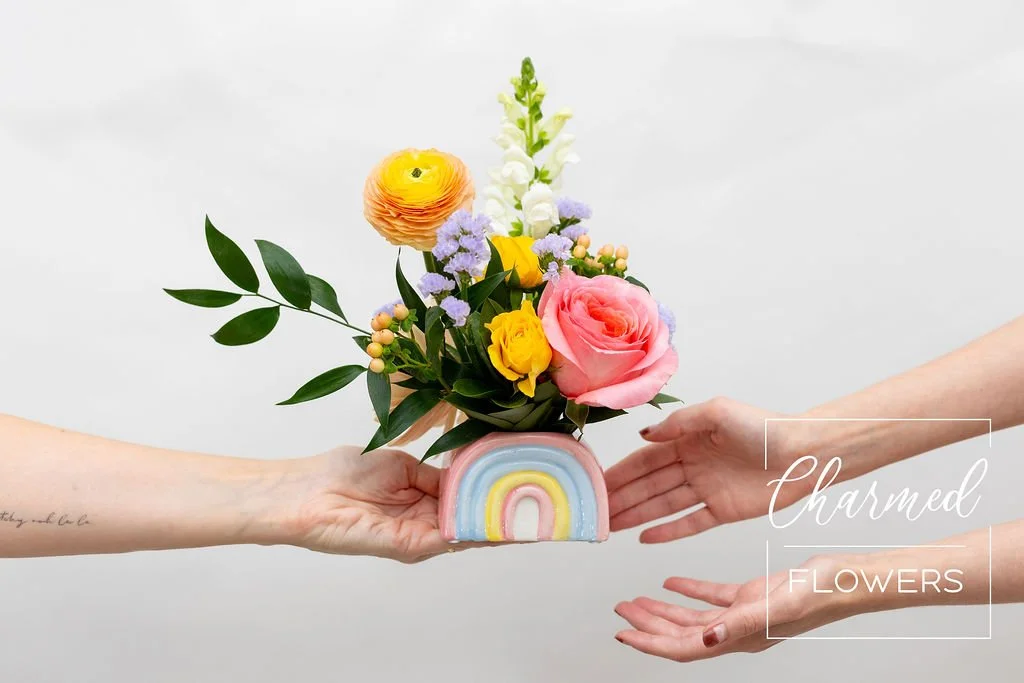 rainbow flowers 2