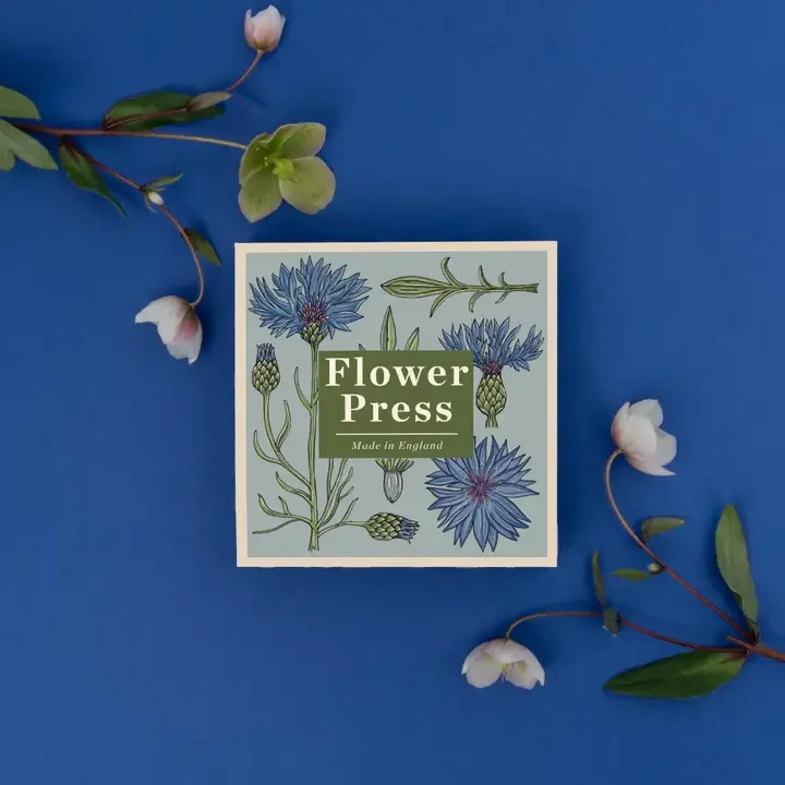 A Small Portable Wood Flower Press, Perfect Gift for Plant Lovers.webp