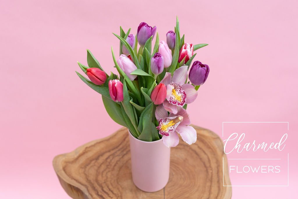 Tulips and Orchids