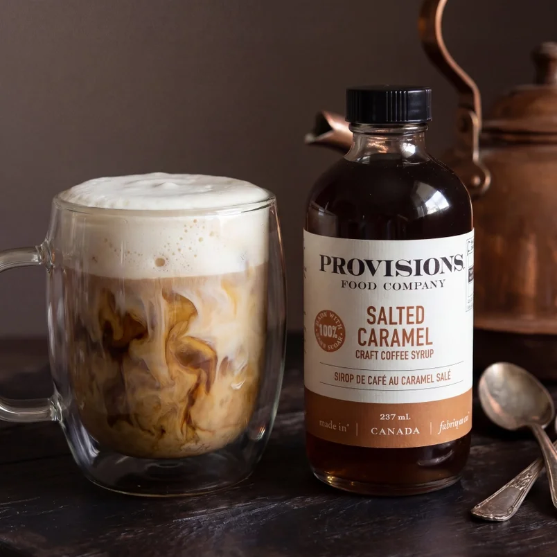 Salted Caramel Coffee Syrup 🍁