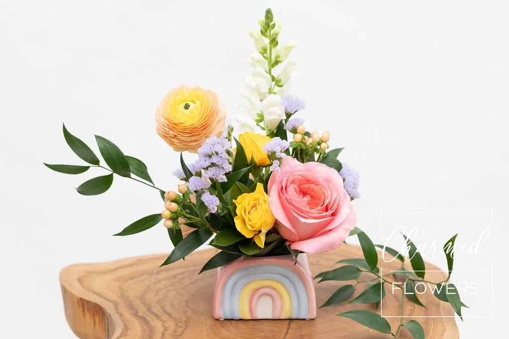 rainbow flowers