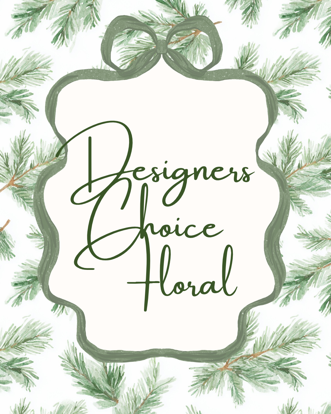 Designer's Choice Holiday Floral $55-$300