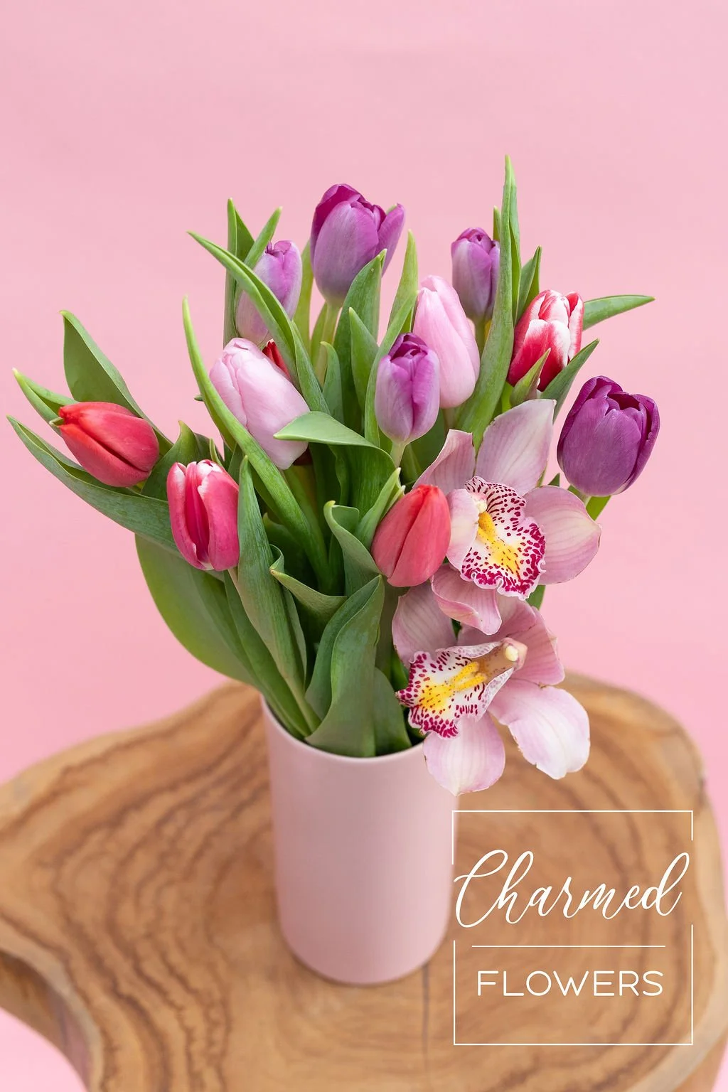 Tulips and Orchids