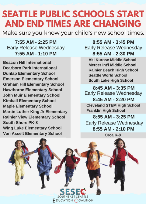 Longer school days are about to start in Seattle