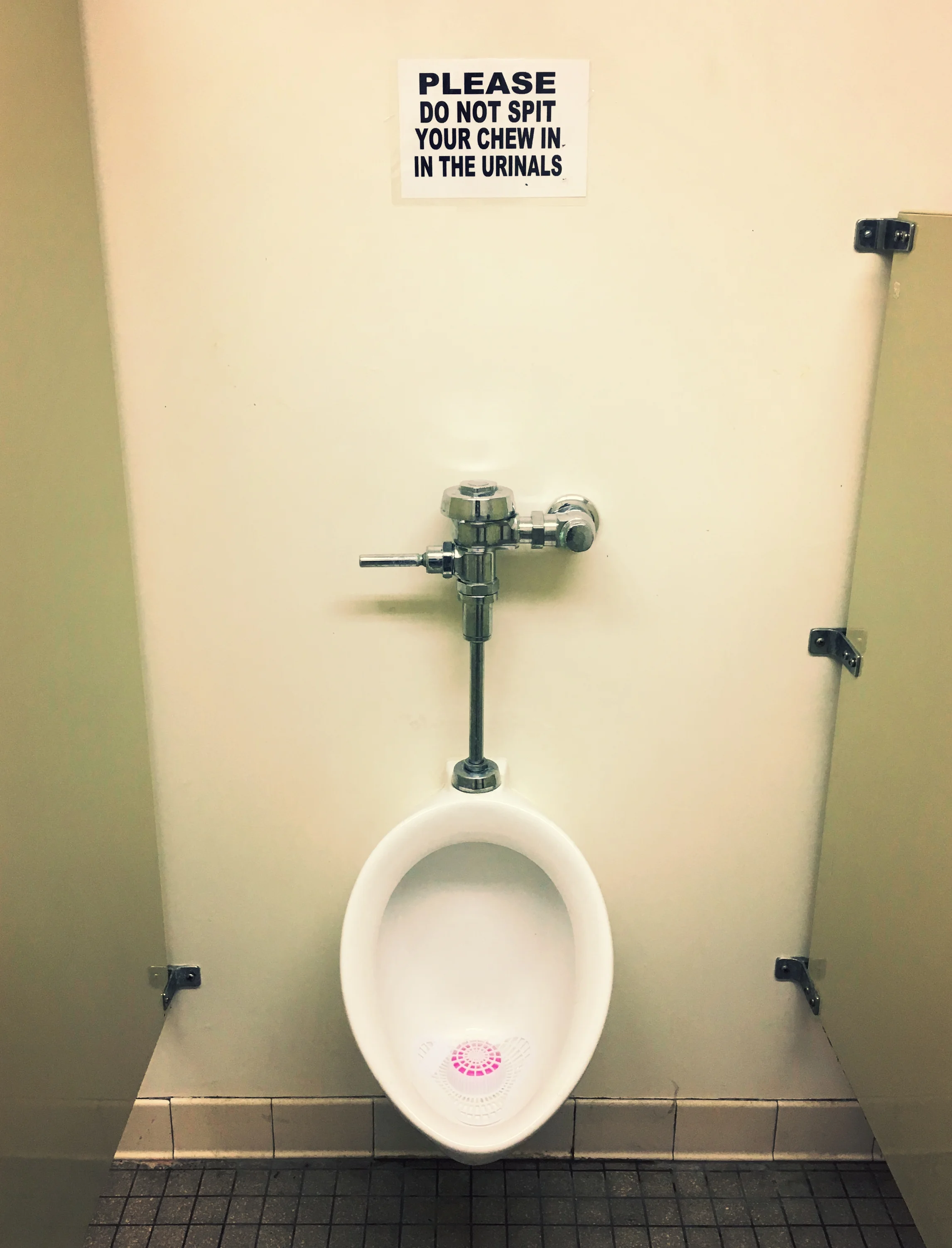urinal chew spit.JPG