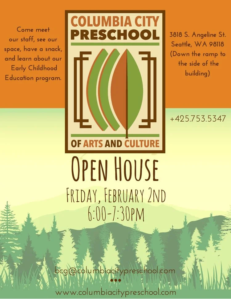 Columbia City's anti-bias, community-focused preschool is having an open house on Friday
