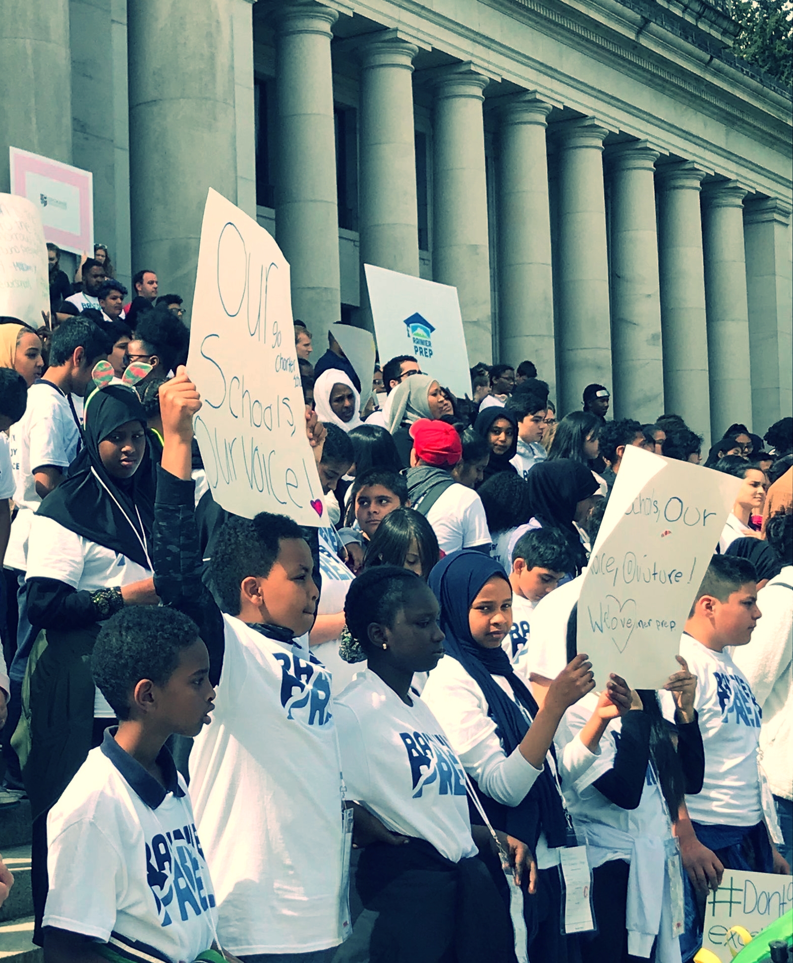 Do charter school opponents really think our public school system is distributing resources equitably? Come on now.